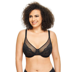 426 Women's Push Up Unlined Lace Sheer Underwire Multiway Everyday