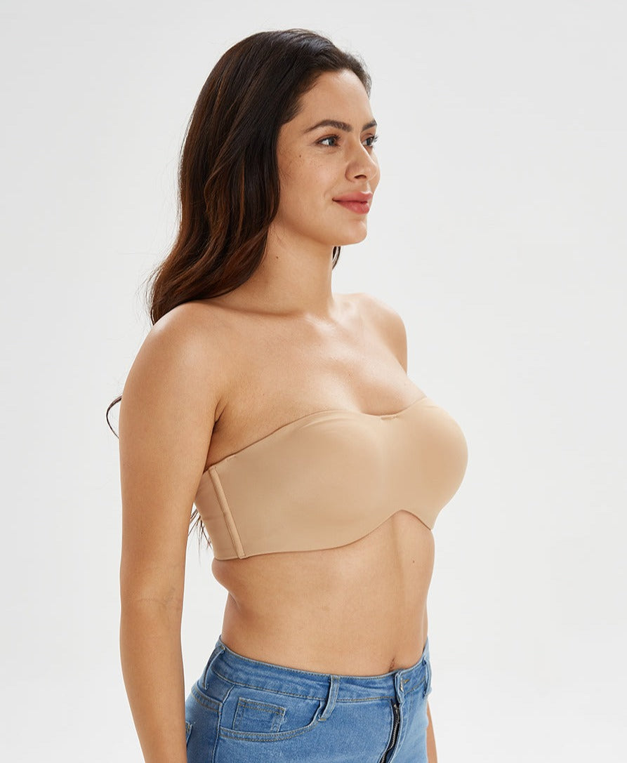 Full Support Non-Slip Convertible Bandeau Bra, Shopify Store Listing
