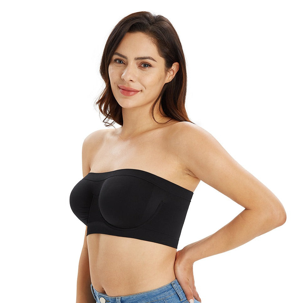 Pipal Women's/Girls Non-Padded, Non-Wired, Seamless, Strapless Tube Bra